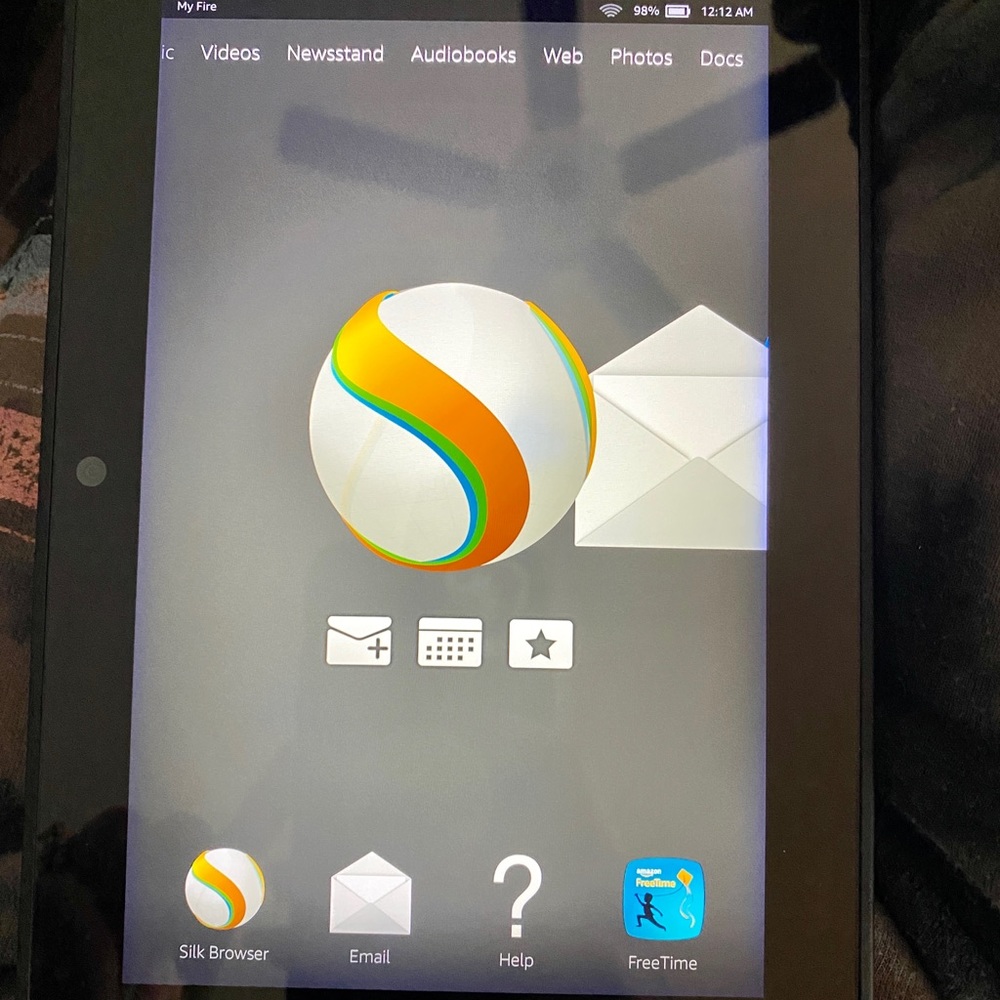Kindle fire HDX 7” 3rd generation 18 gb